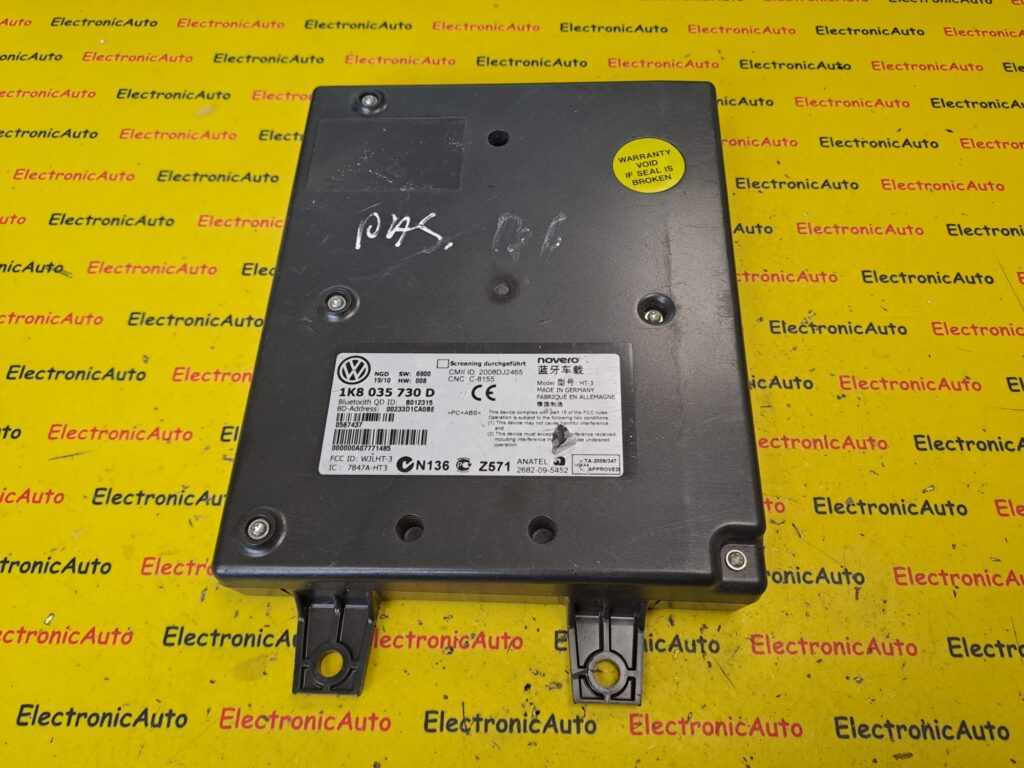 Calculator BLUETOOTH VOLKSWAGEN GOLF 7, 1K8035730D,