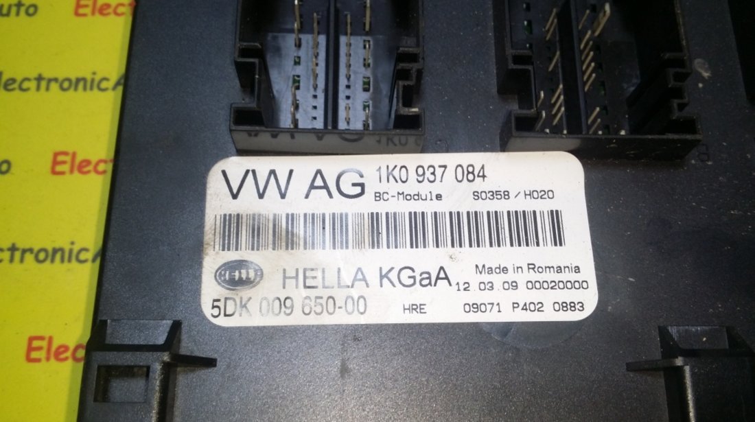 Calculator BODY CONFORT HELLA 5DK009650-00 VAG 1K0937084