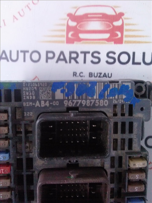 Calculator BSI 2.0 HDI PEUGEOT 508 an fabr.2013