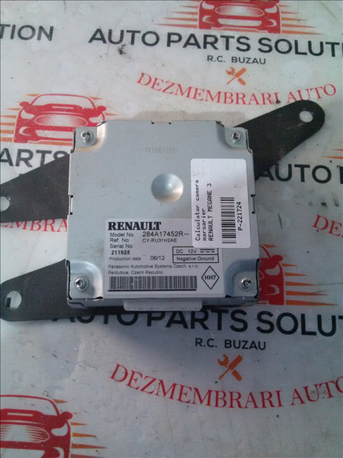 Calculator camera marsarier RENAULT MEGANE 3