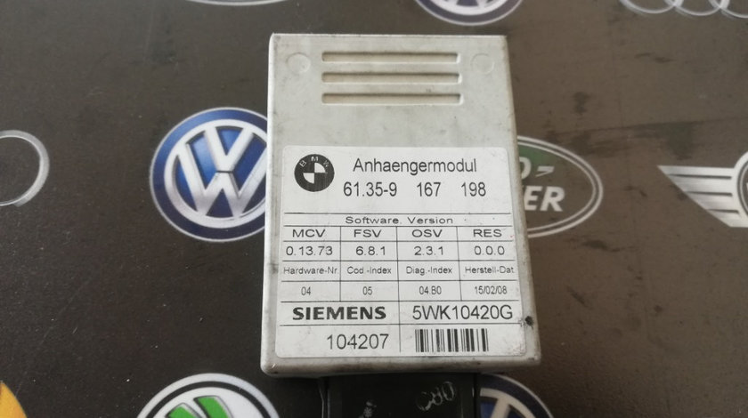 CALCULATOR CARLIG REMORCARE BMW COD 61359167198