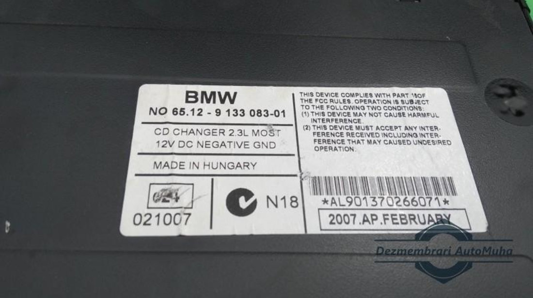 Calculator cd player auto BMW X5 (2007->) [E70] 65.12-9 133 083-01