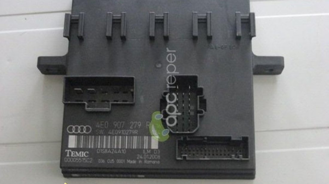 CALCULATOR CENTRAL LUMINI AUDI A8 4E0 907 279R SW 4E0910279R