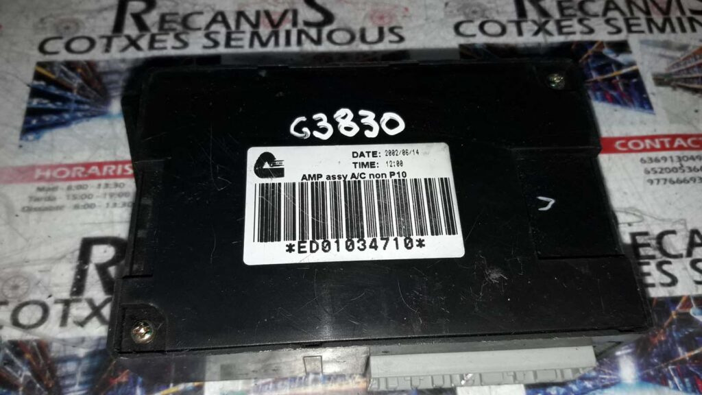 Calculator CLIMA NISSAN PRIMERA ED01034710ED01034710