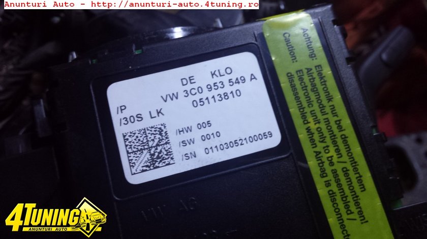 Calculator coloana volan VW Passat 3c b6 2005 2006 2007 2008