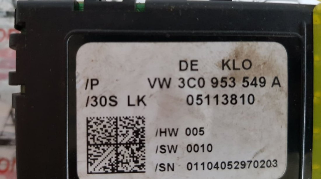 Calculator coloana volan VW Passat B6 3c0953549a