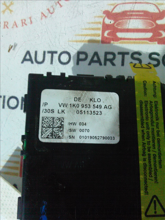 Calculator coloana volan VW TOURAN 1.6 FSI an fabr. 2006