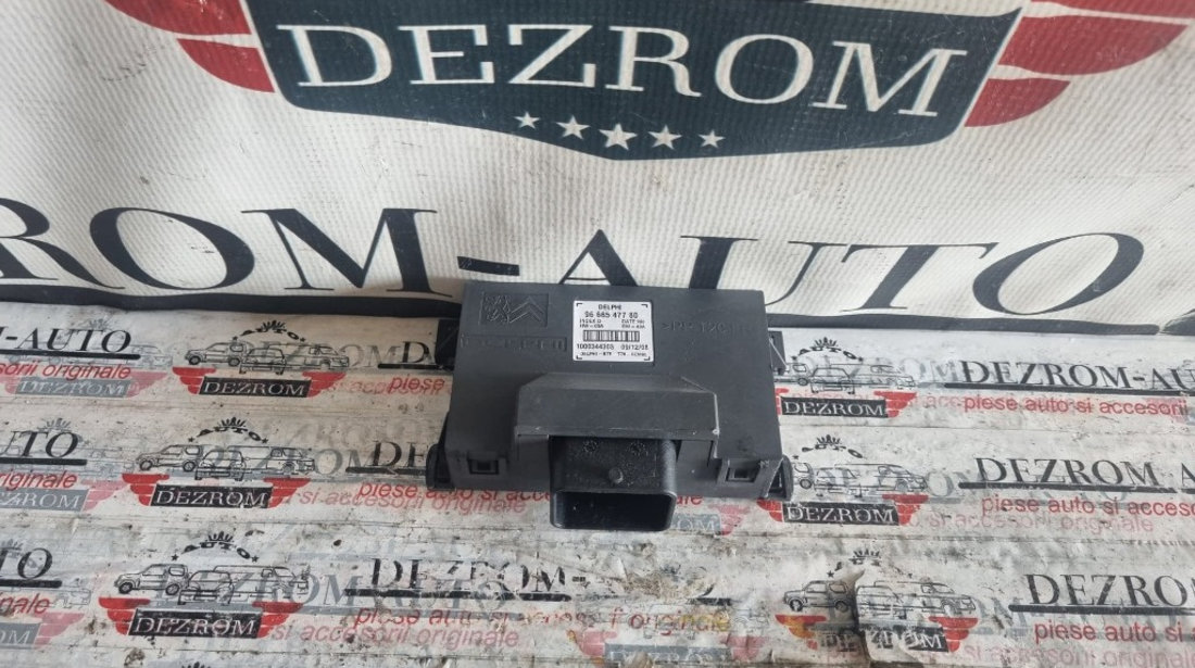 Calculator comanda decapotare Peugeot 308 CC cod piesa : 9666547780