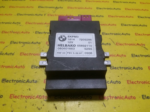 Calculator combustibil HELBAKO BMW E60 1614 7209286 / 16147209286 / EKPM3 / 558921101614 7209286 / 1...