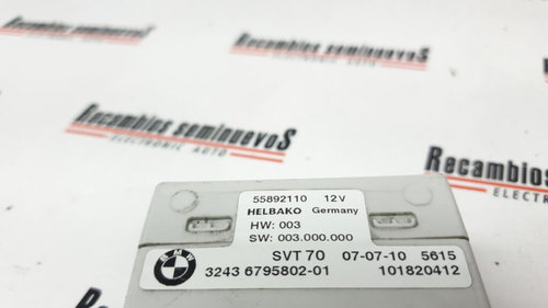 Calculator combustibil HELBAKO BMW X5 E53 3243 679580201 / 3243679580201 / 55892110 / SVT 70 / SVT70...
