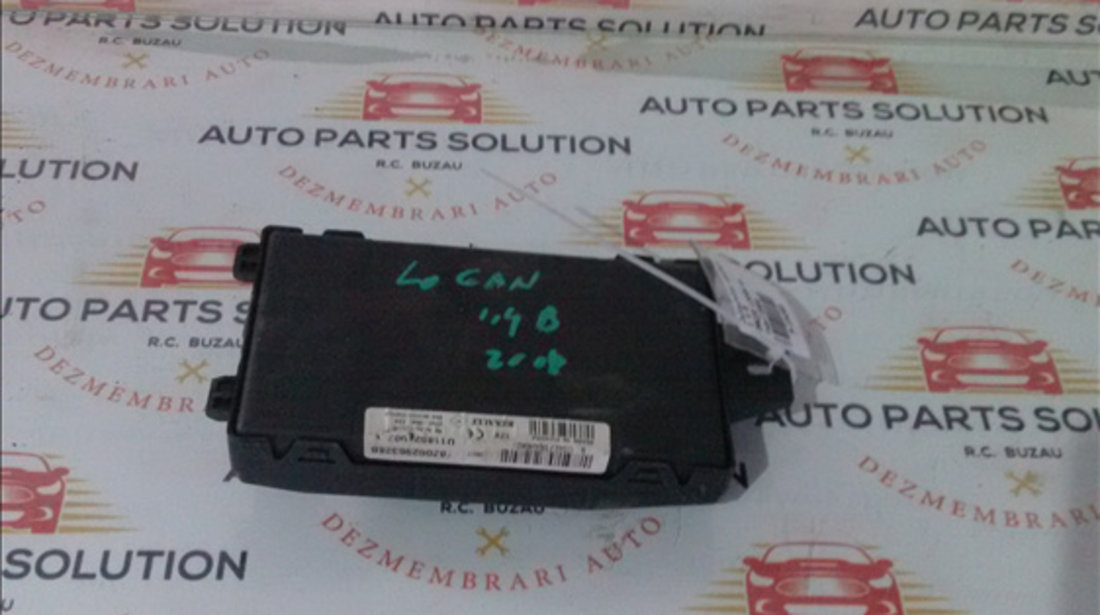 Calculator confort 1.4 B Dacia LOGAN 2005-2010