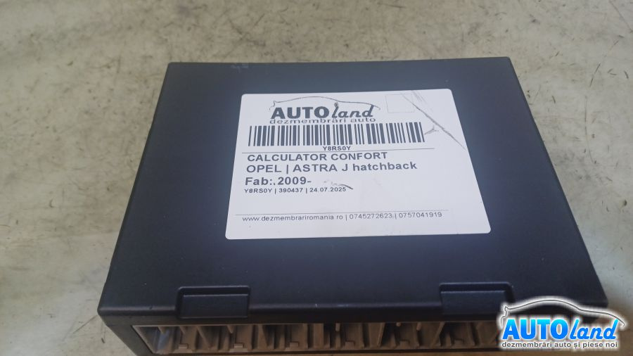 Calculator Confort 13583956 Opel ASTRA J hatchback 2009