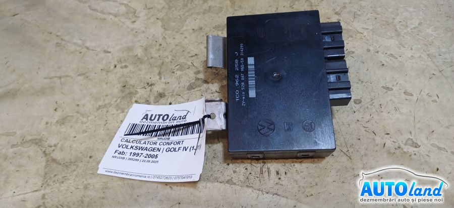 Calculator Confort 1c0962258j Volkswagen GOLF IV 1J1 1997-2005