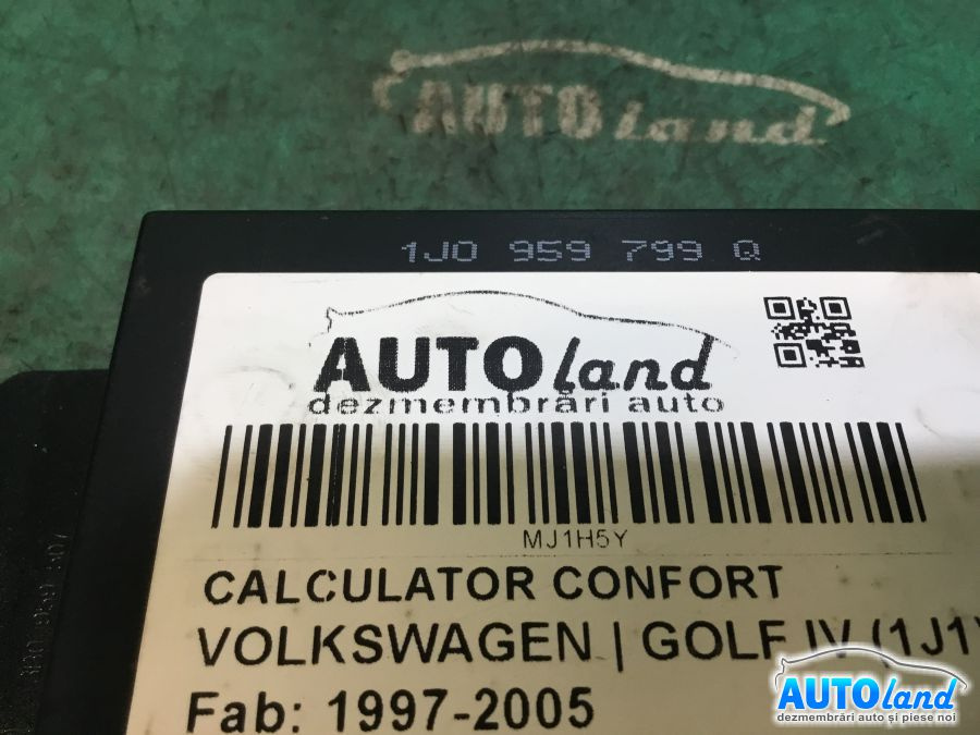 Calculator Confort 1j0959799q Volkswagen GOLF IV 1J1 1997-2005