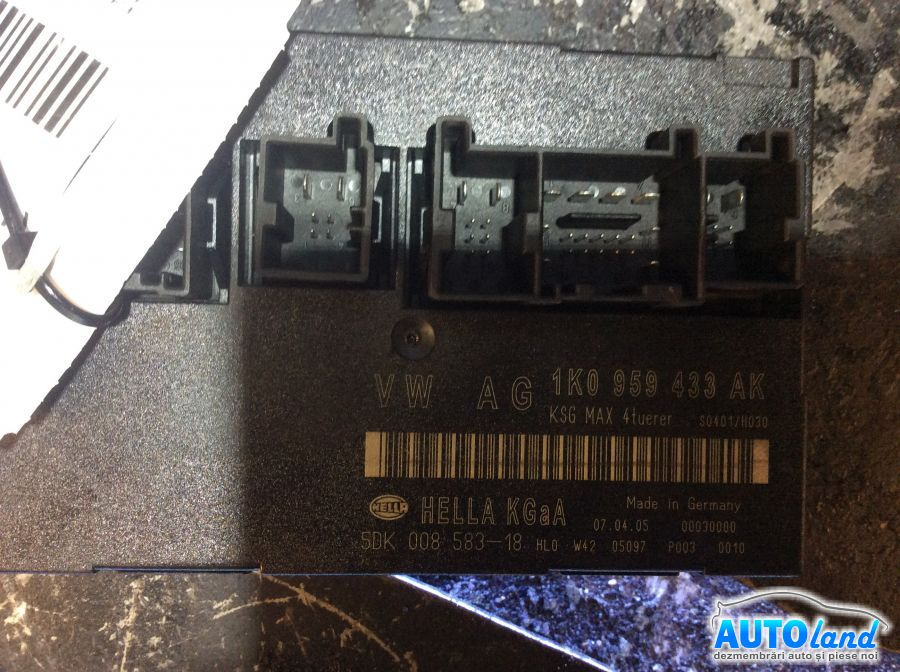 Calculator Confort 1k0959433ak Volkswagen GOLF V 1K1 2003