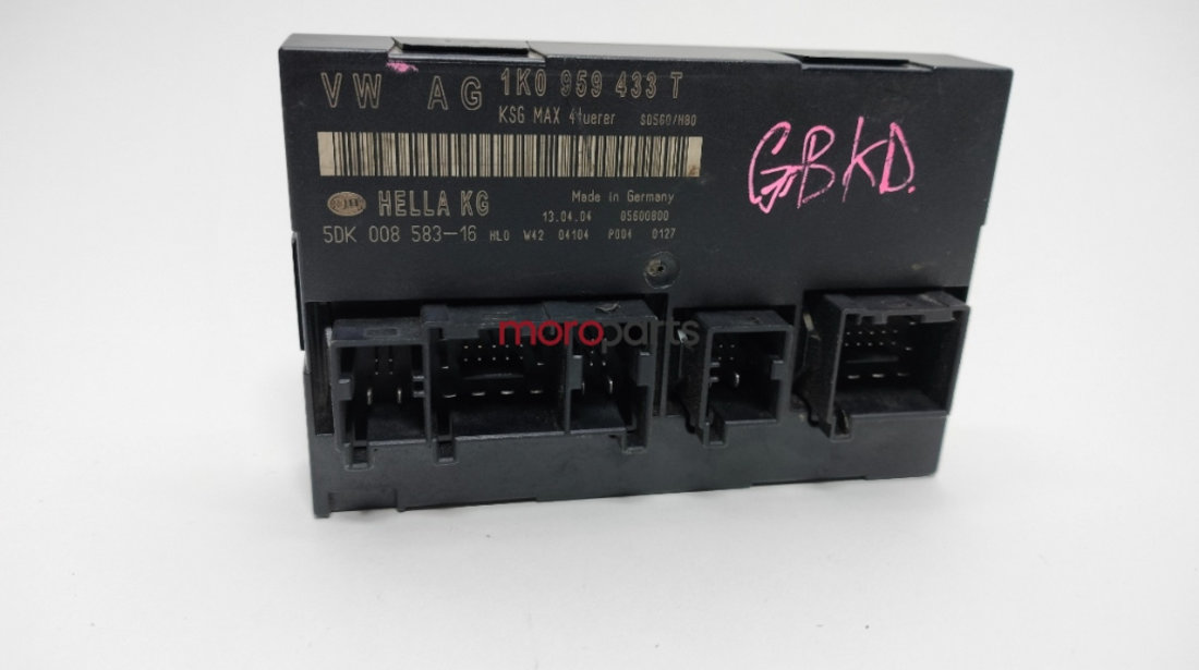 Calculator confort 1K0959433T Vw Golf 5 hatchback 2.0 TDI 103 KW BKD OEM 1K0959433T