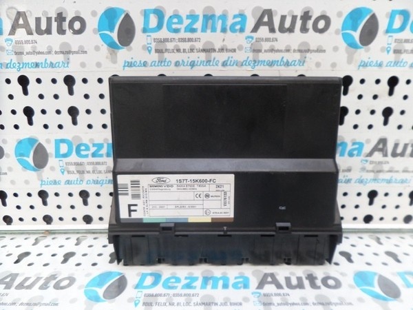 Calculator confort, 1S7T-15K600-FC, Ford Focus 1, 1.8 tddi, (id.164842)