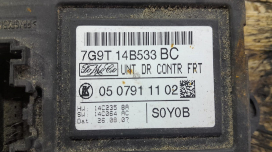 Calculator confort 2.0 TDCI 7g9t14b533bc Ford Mondeo 4 [2007 - 2010]