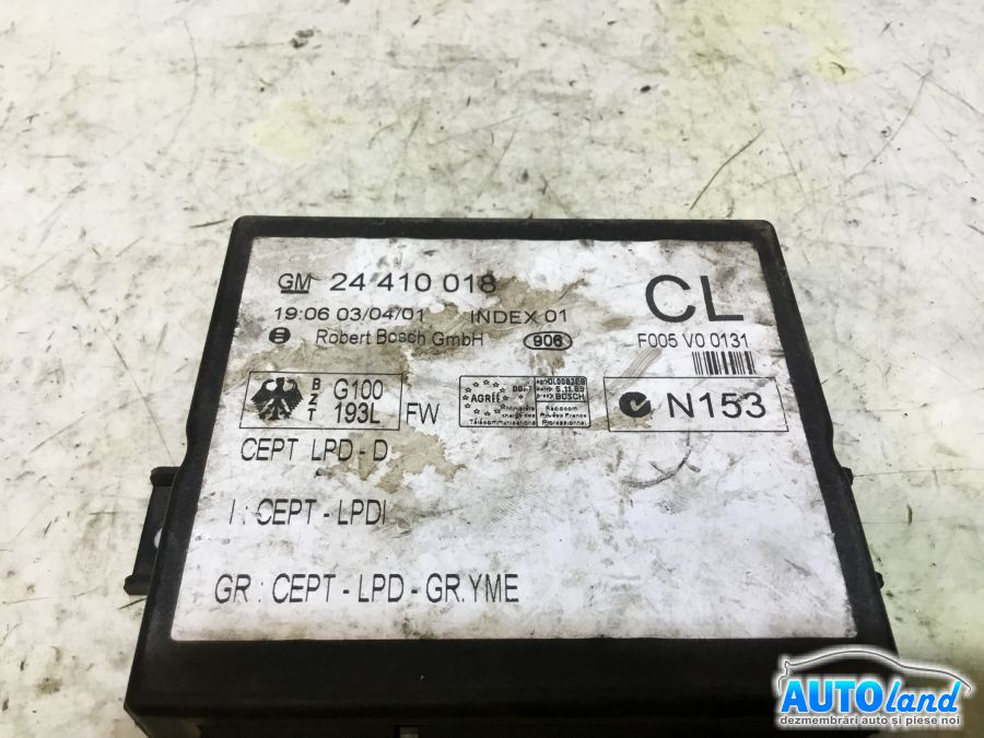 Calculator Confort 24410018 Opel ASTRA G caroserie F70 1999-2005