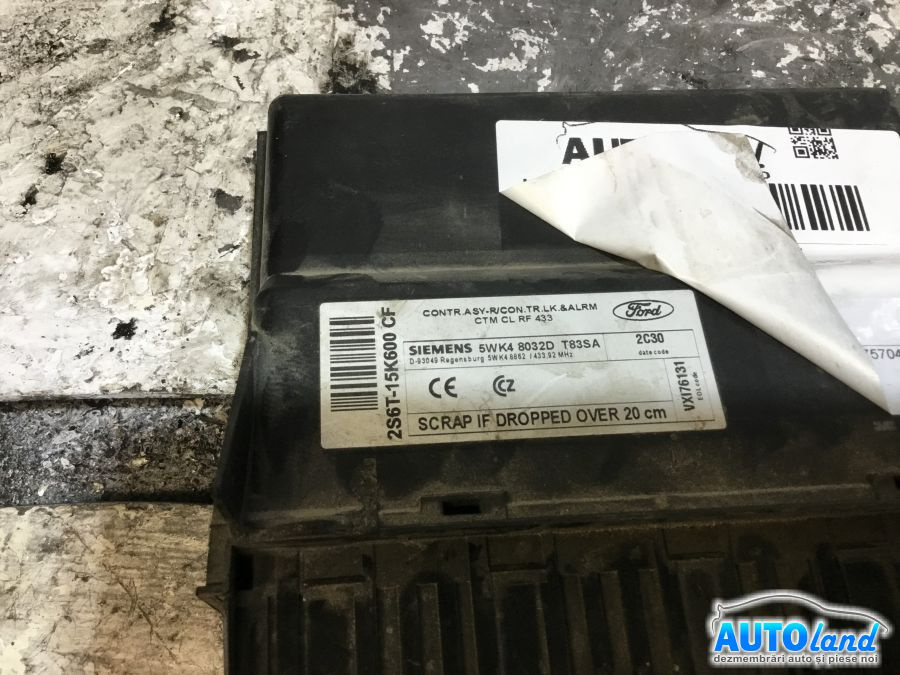 Calculator Confort 2s6t15k600cf Ford FIESTA V JH ,JD 2001