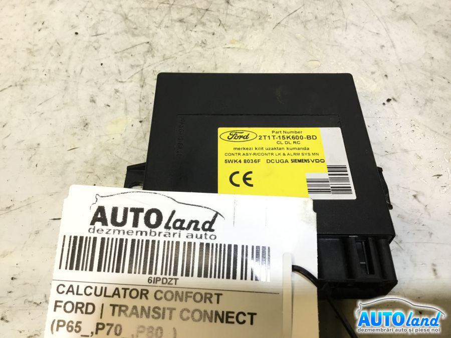 Calculator Confort 2t1t15k600bd Ford TRANSIT CONNECT P65 ,P70 ,P80 2002