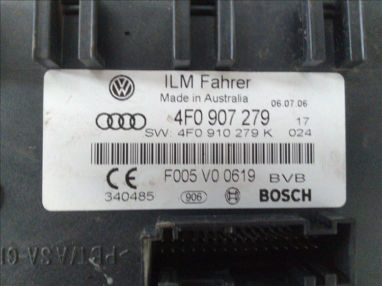 Calculator confort 3.0 d AUDI A6 C6 an fabr. 2007