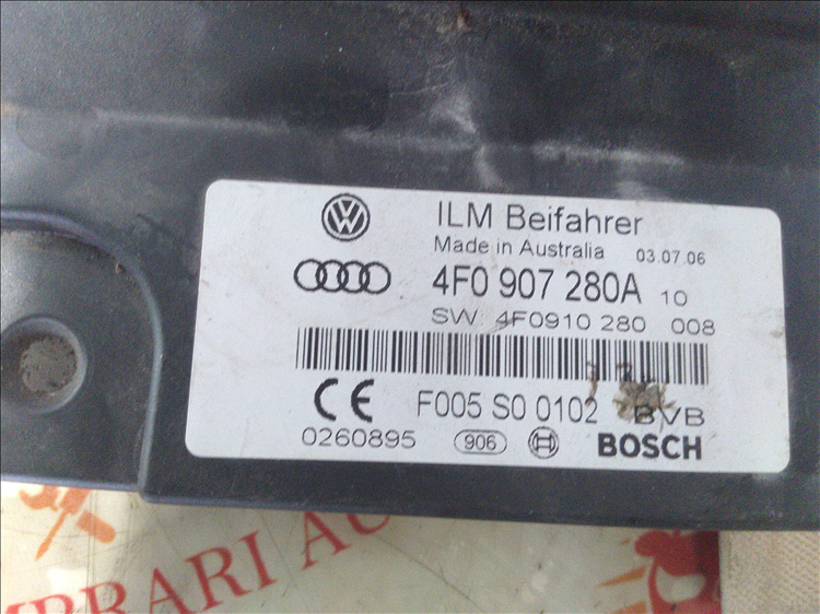 Calculator confort 3.0 d AUDI A6 C6 an fabr. 2007