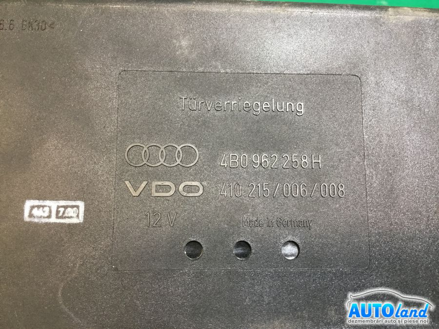 Calculator Confort 4b0962258h Audi A6 4B,C5 1997-2005