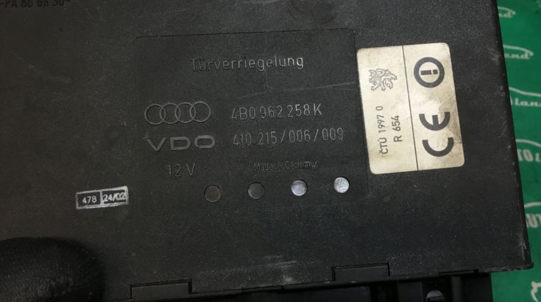 Calculator Confort 4b0962258k Audi A6 4B,C5 1997-2005