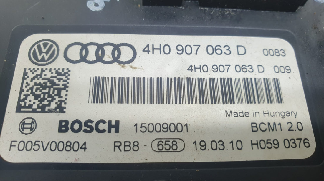 Calculator confort 4h0907063d Audi A8 D4/4H [2010 - 2014]