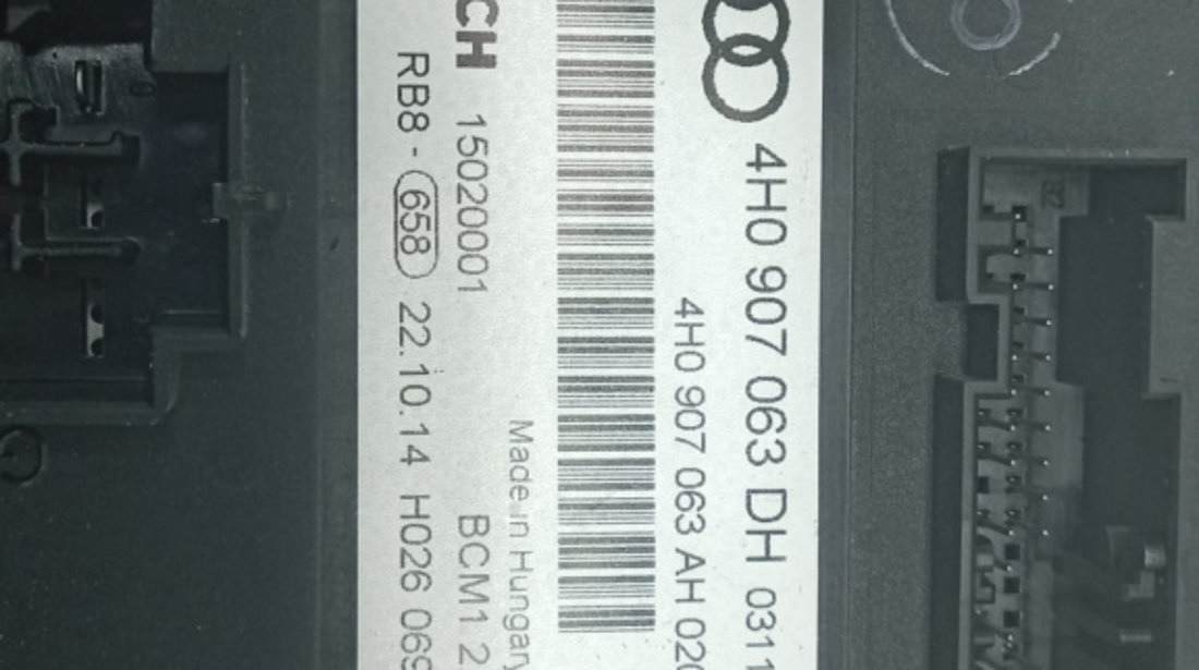 Calculator confort 4h0907063dh Audi A6 allroad C7 [facelift] [2014 - 2019] 3.0 tdi CRTD