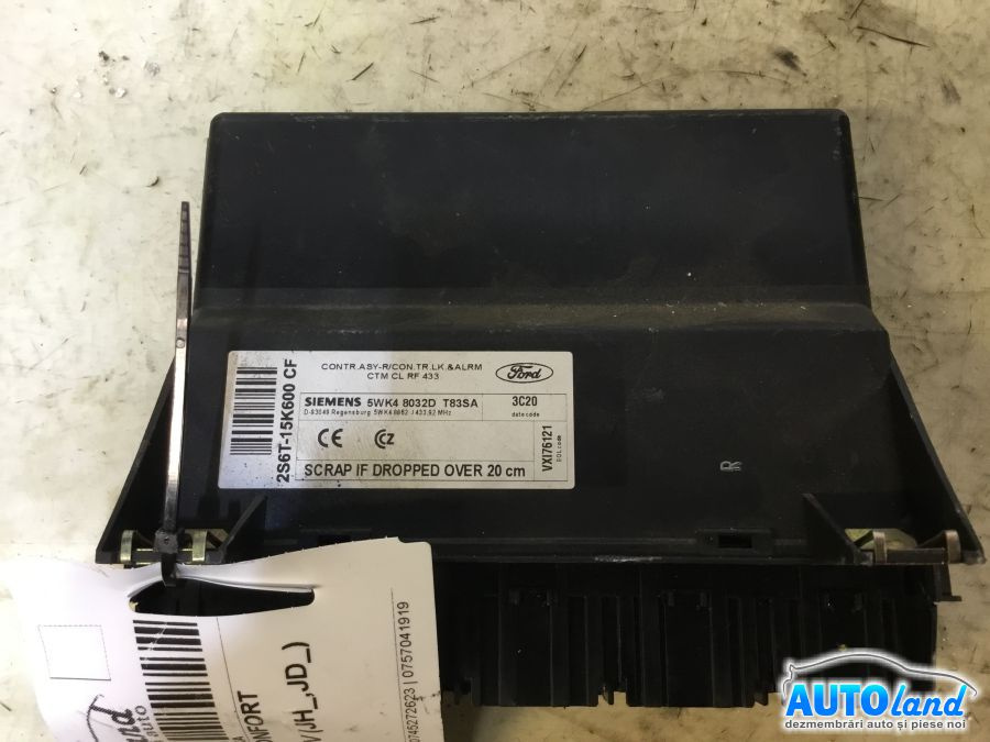Calculator Confort 5wk48032d 1.4 TDCI Ford FIESTA V JH ,JD 2001