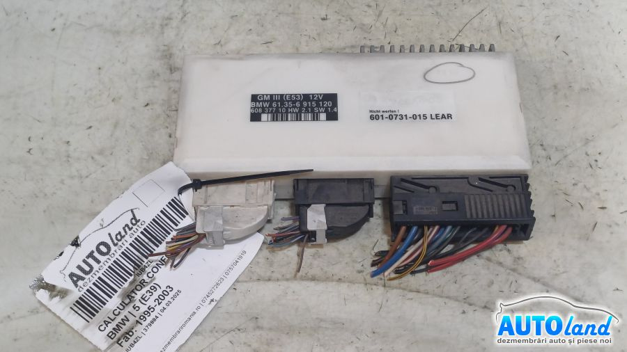Calculator Confort 60837710 BMW 5 E39 1995-2003