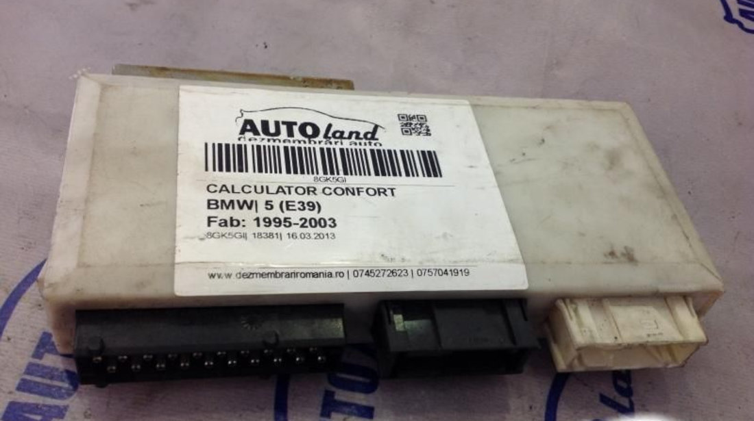 Calculator Confort 61358378635 BMW 5 E39 1995-2003