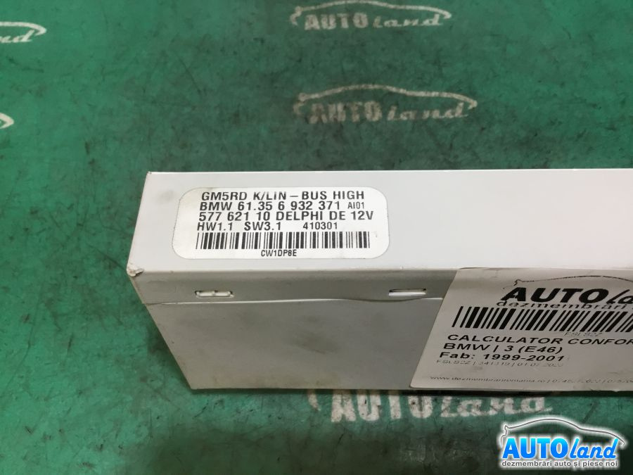Calculator Confort 6932371 BMW 3 E46 1999-2001
