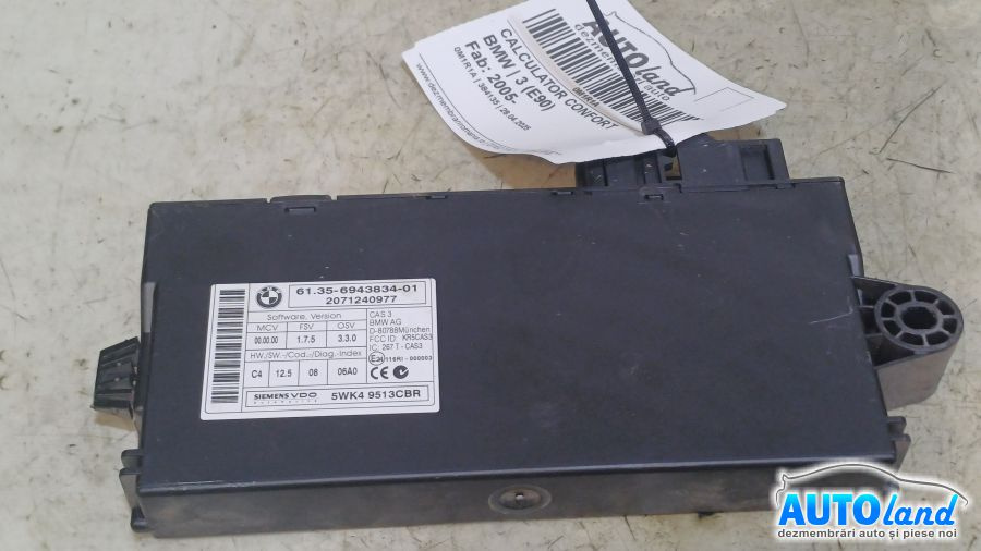 Calculator Confort 694383401 BMW 3 E90 2005