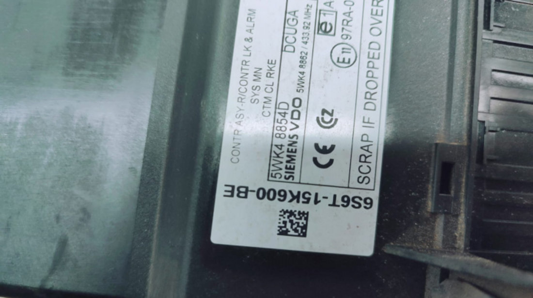Calculator confort 6s6t-15k600-be Ford Fiesta 5 [2001 - 2007]