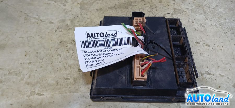 Calculator Confort 7h0937049j Volkswagen TRANSPORTER V bus 7HB,7HJ 2003