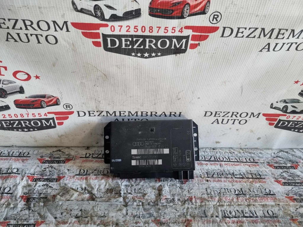 Calculator confort 8E0959433CC Audi A4 B7 Avant 3.0 quattro 218 cai