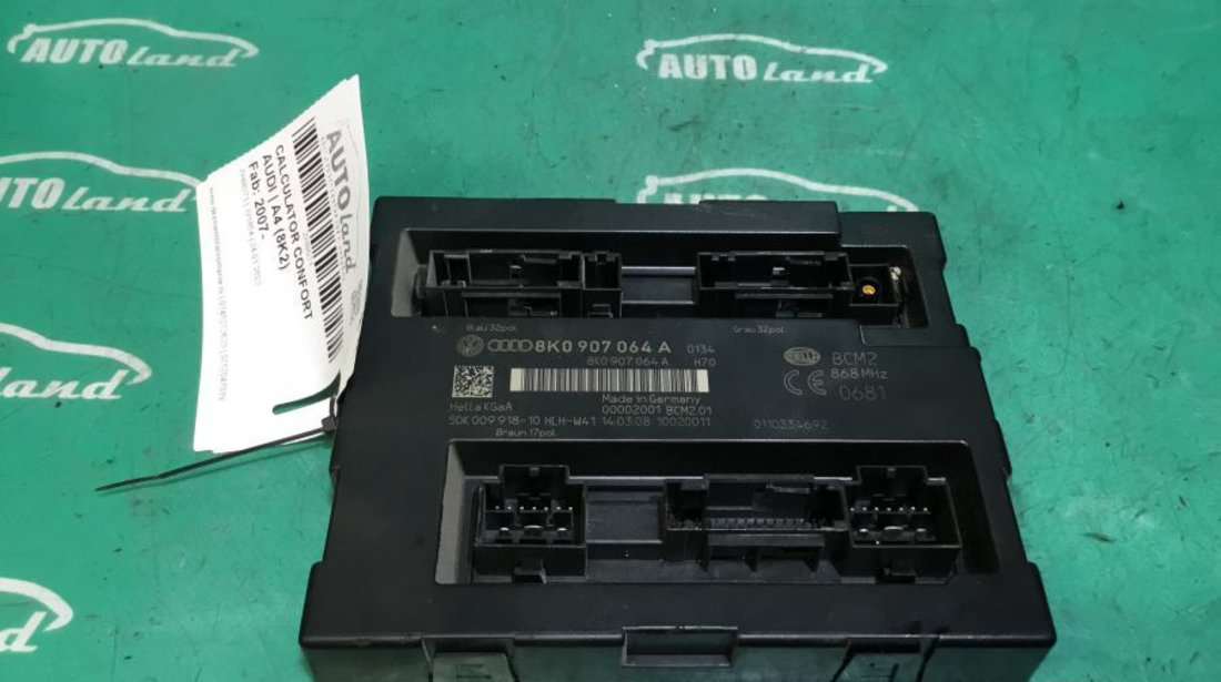 Calculator Confort 8k0907064a Audi A4 8K 2007