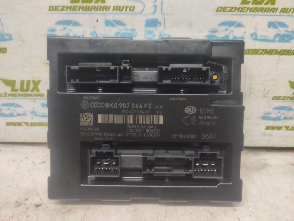 Calculator confort 8k0907064fe Audi A5 8T [facelift] [2011 - 2016] 2.0 tdi CGL