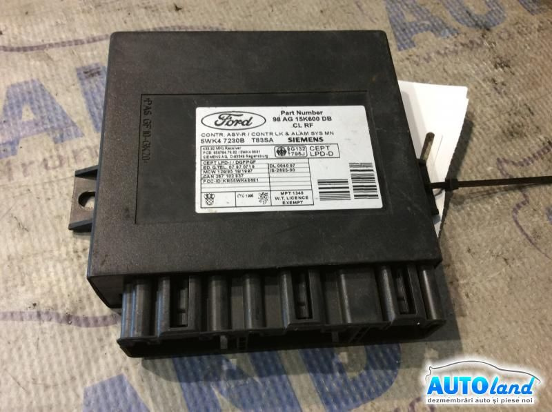 Calculator Confort 98ag15k600db Ford FOCUS DAW,DBW 1998-2001