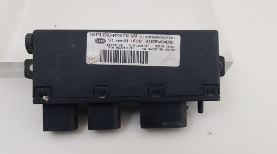 Calculator confort A1635454832 Mercedes-Benz ML W163 [1997 - 2001]