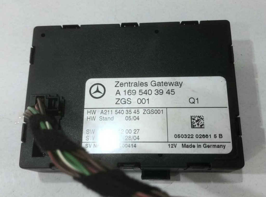 Calculator confort a1695403945 Mercedes-Benz A-Class W169 [2004 - 2008]