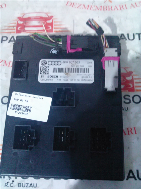 Calculator confort AUD A4 B8