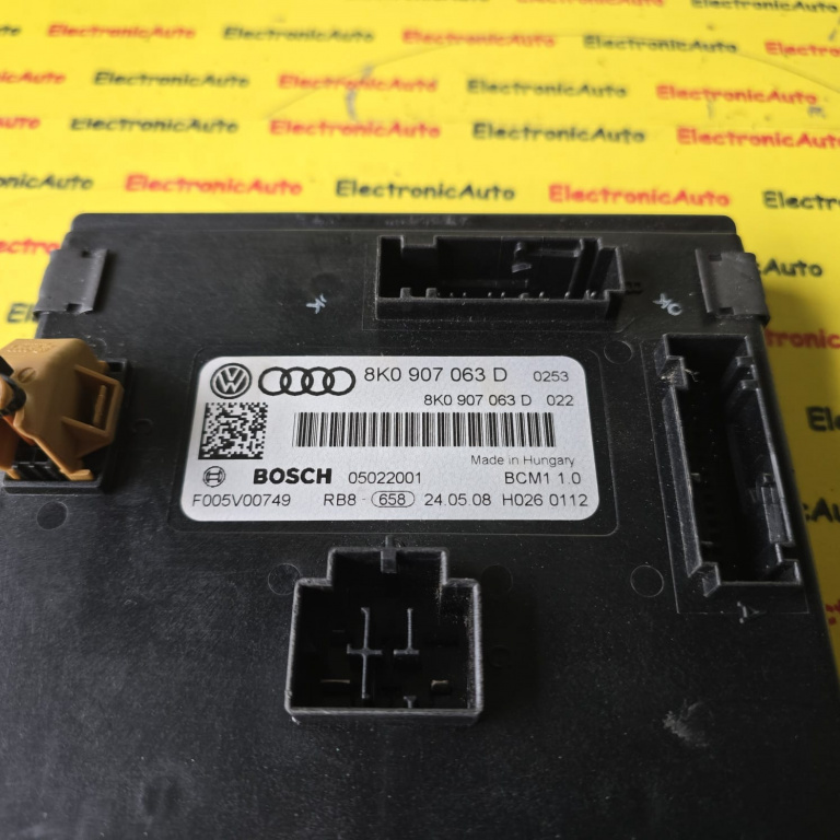 Calculator Confort Audi, 8K0907063D, F005V00749, 05021001