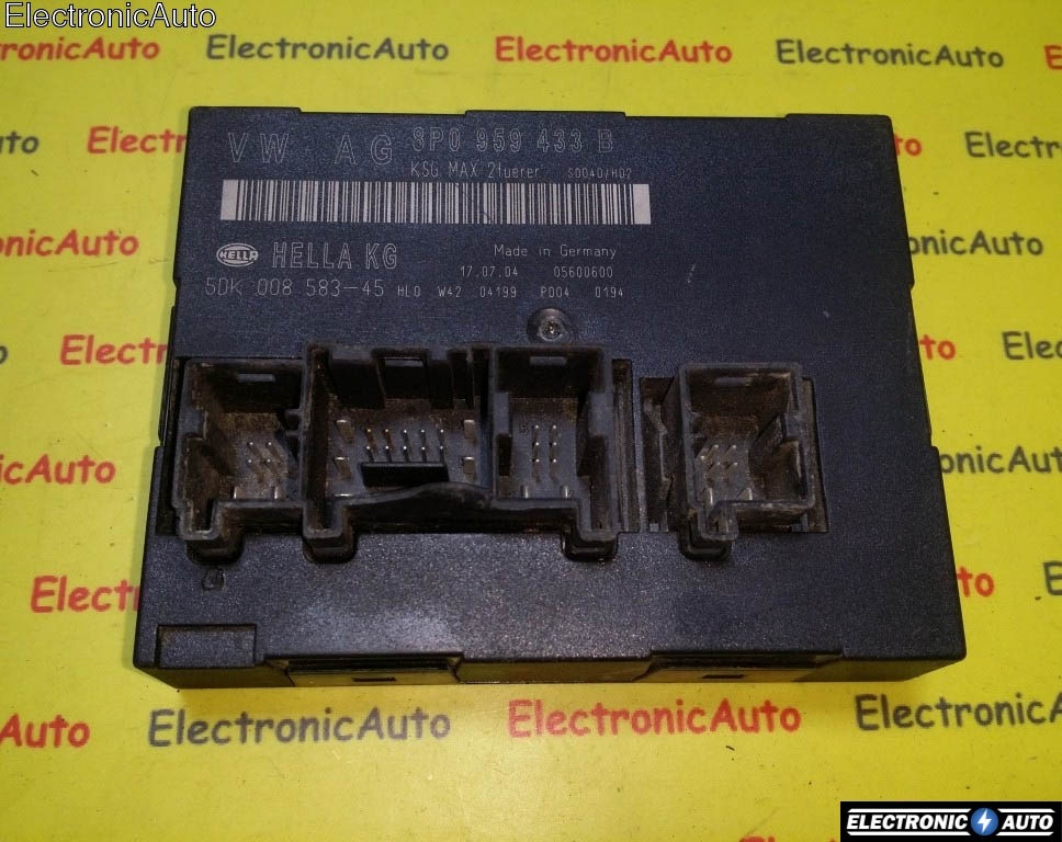 Calculator confort AUDI, 8P0 959 433 B, 8P0959433B, 5DK00858345