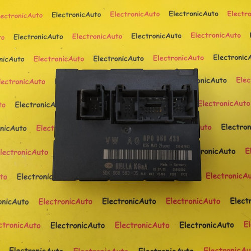 Calculator confort Audi 8P0959433, 5DK00858335