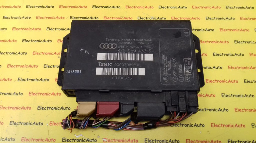 Calculator Confort Audi A2, 8Z0959433S