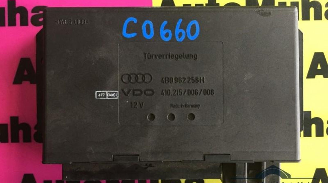 Calculator confort Audi A4 (1994-2001) [8D2, B5] 4b0962258h